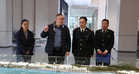 丽水海关关长洪壮一行调研Bevictor韦德集团